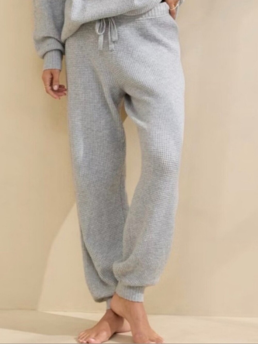 aerie - Like New CozyUp Waffle Joggers - S